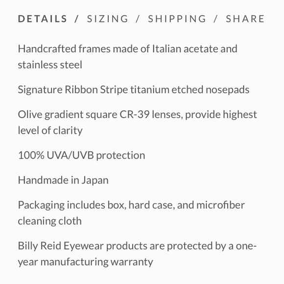 Billy Reid Mattie Sunglasses - Picture 4 of 6